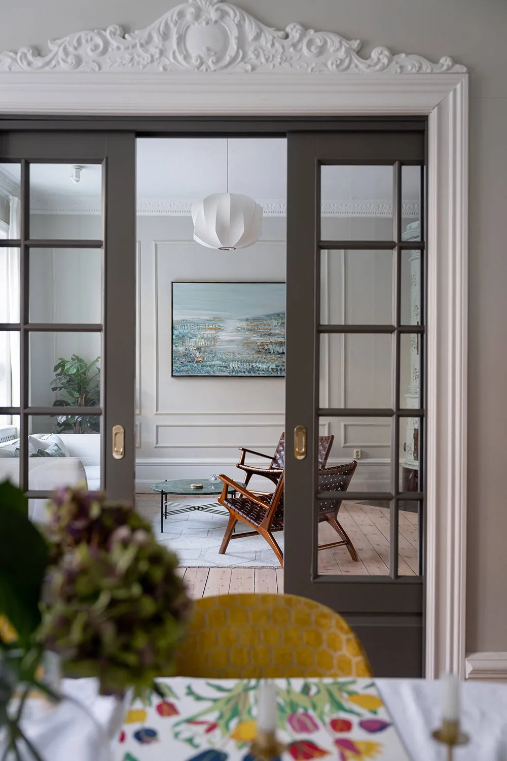 Beau décor classique dans le design d'une appartement à Stockholm (82 m²) - Gallery image 23