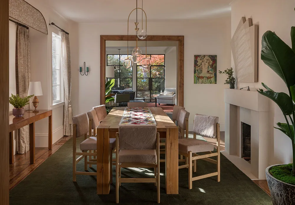 Przyjazne dzienny światło i ciekawy dekor w designie domu w San Francisco - 4