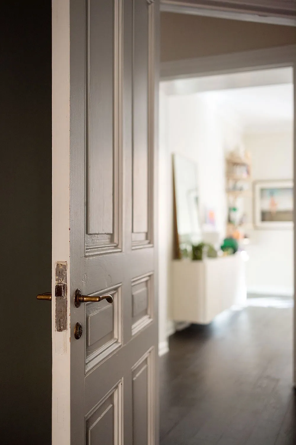 Schöne kleine Wohnung mit dunklem Boden in Stockholm (54 qm) - Gallery image 14