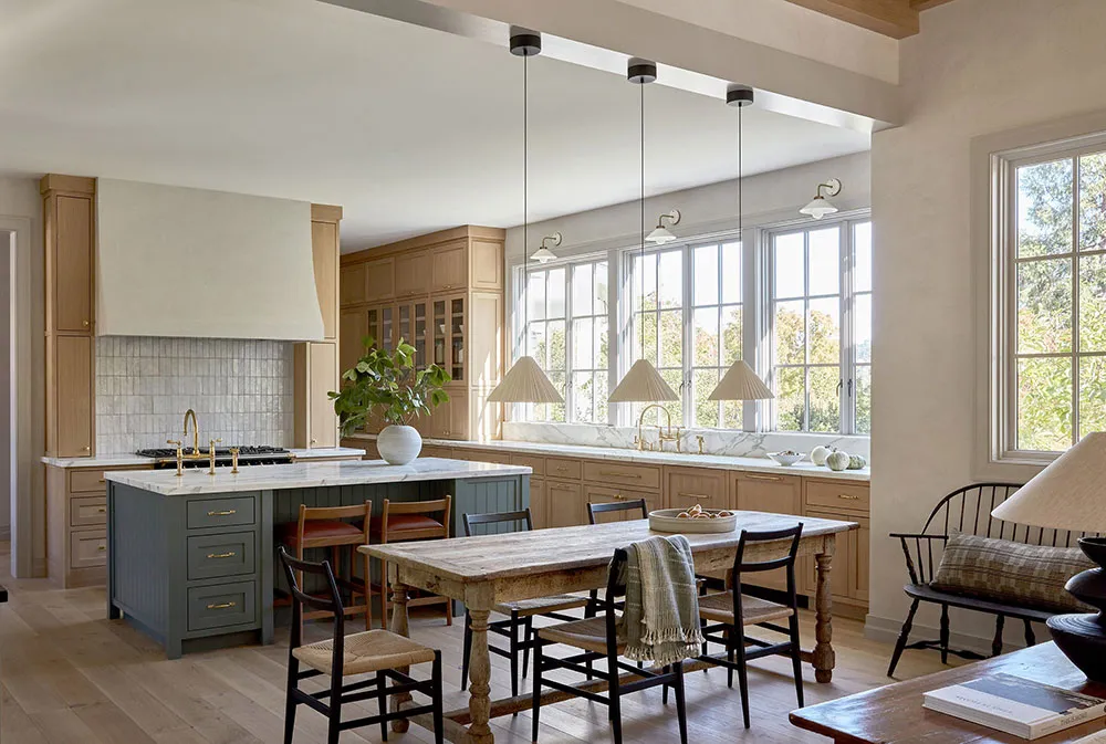 Eleganz natürlicher Materialien im Design eines Vorstadthaus in Kalifornien - Gallery image 5