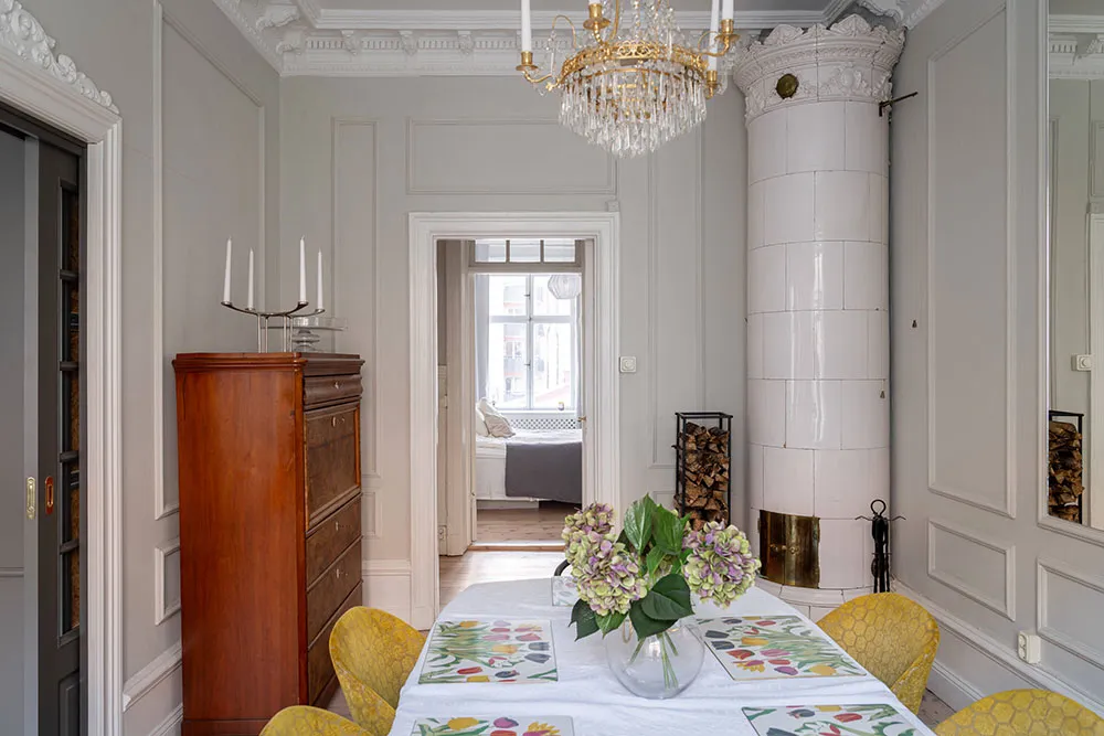 Beau décor classique dans le design d'une appartement à Stockholm (82 m²) - Gallery image 11