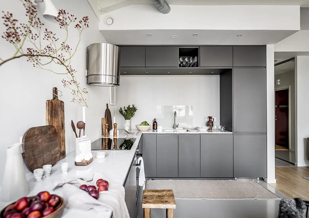 Світлий лофт у будівлі старої картонної фабрики в Гетеборзі (58 кв. м) - Gallery image 8