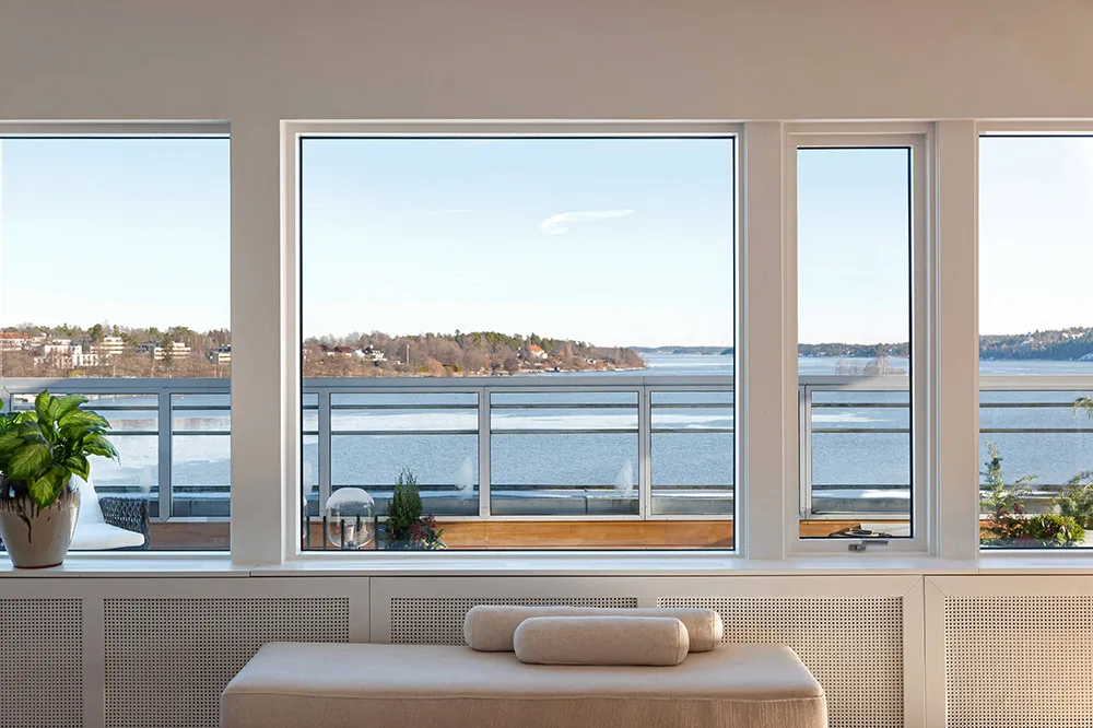 Spoglądając na morze z wysoka: penthouse na archipelagu w Stokholmie - Gallery image 6