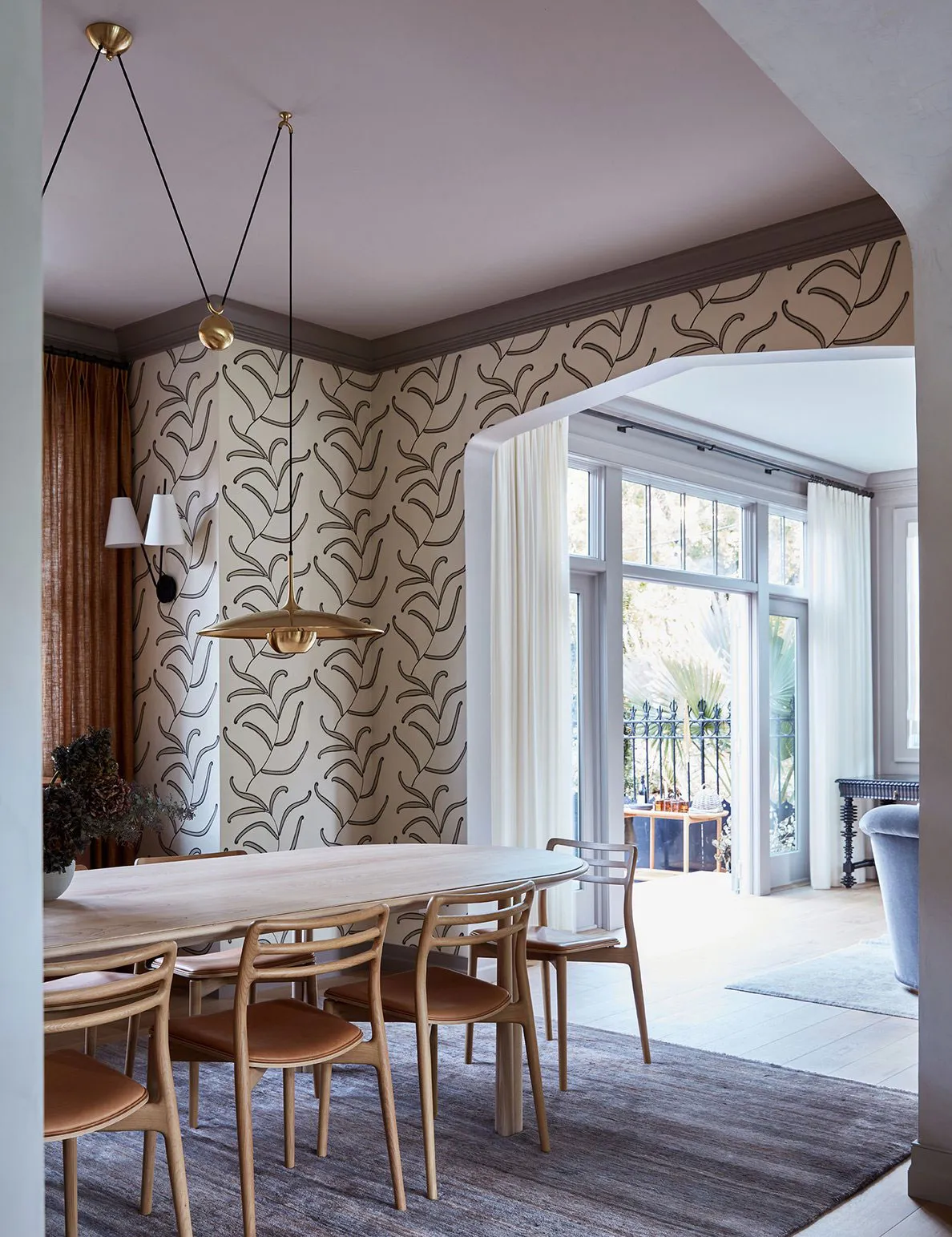 Eleganz natürlicher Materialien im Design eines Vorstadthaus in Kalifornien - Gallery image 16