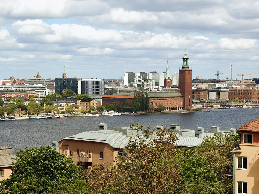 Appartement suédois avec chambres à coucher pastel et vues sur la baie (54 m²) - Gallery image 4