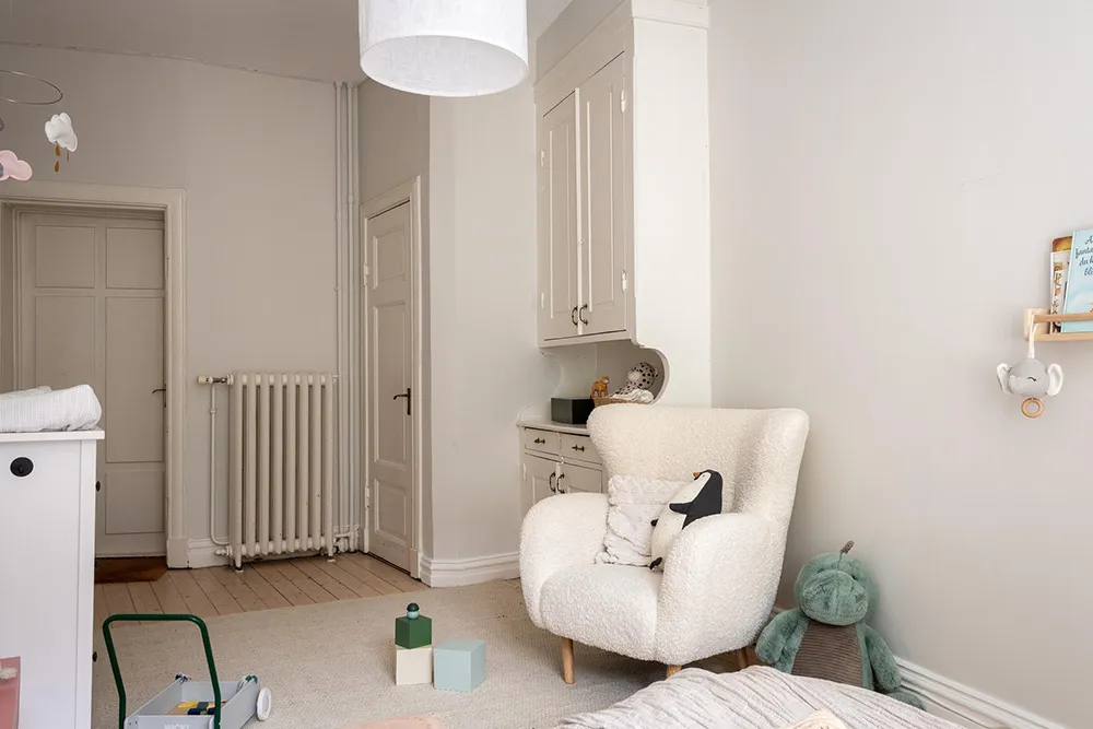 Tonos verdes y acentos cálidos: apartamento en Suecia (87 m²) - Gallery image 29