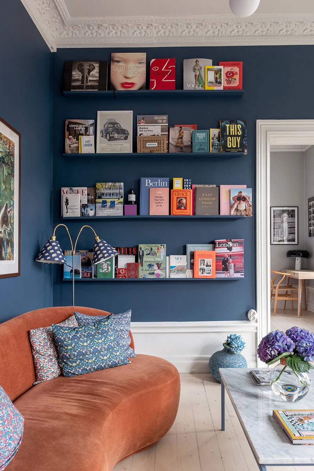 Blau- und hellgrüne Akzente: Fröhliche Wohnung in Stockholm (54 qm) - Gallery image 12