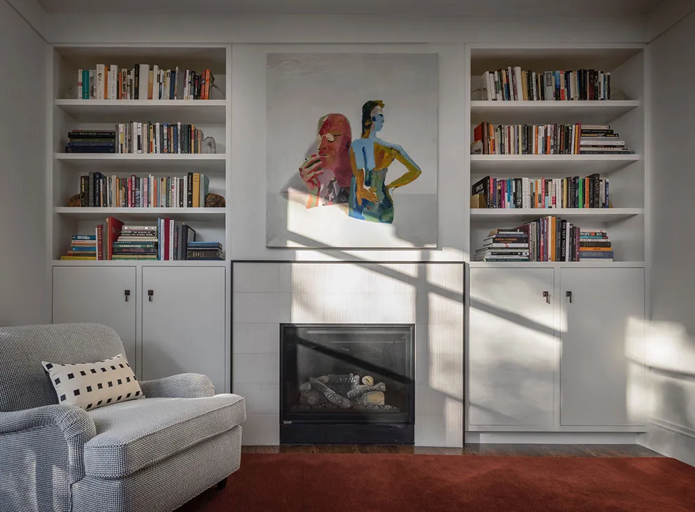 Przyjazne dzienny światło i ciekawy dekor w designie domu w San Francisco - 19