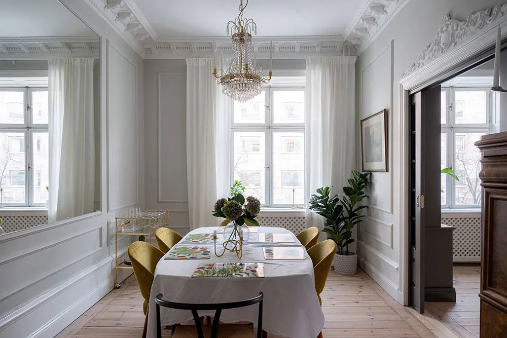 Beau décor classique dans le design d'une appartement à Stockholm (82 m²) - Gallery image 14