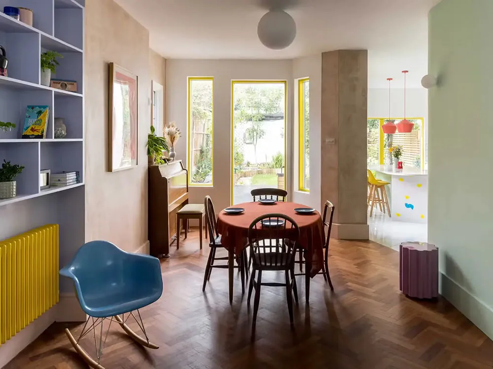 Kingdom of Pastel Tones in Interior Design of a Graphic Designer's Home in London - Gallery image 10