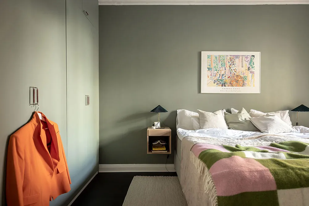 Schöne kleine Wohnung mit dunklem Boden in Stockholm (54 qm) - Gallery image 6