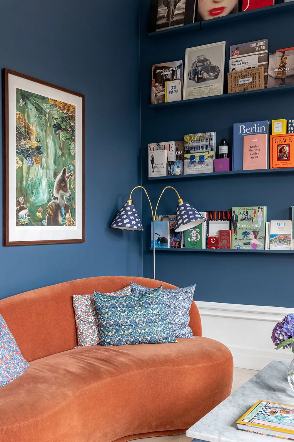 Blau- und hellgrüne Akzente: Fröhliche Wohnung in Stockholm (54 qm) - Gallery image 18