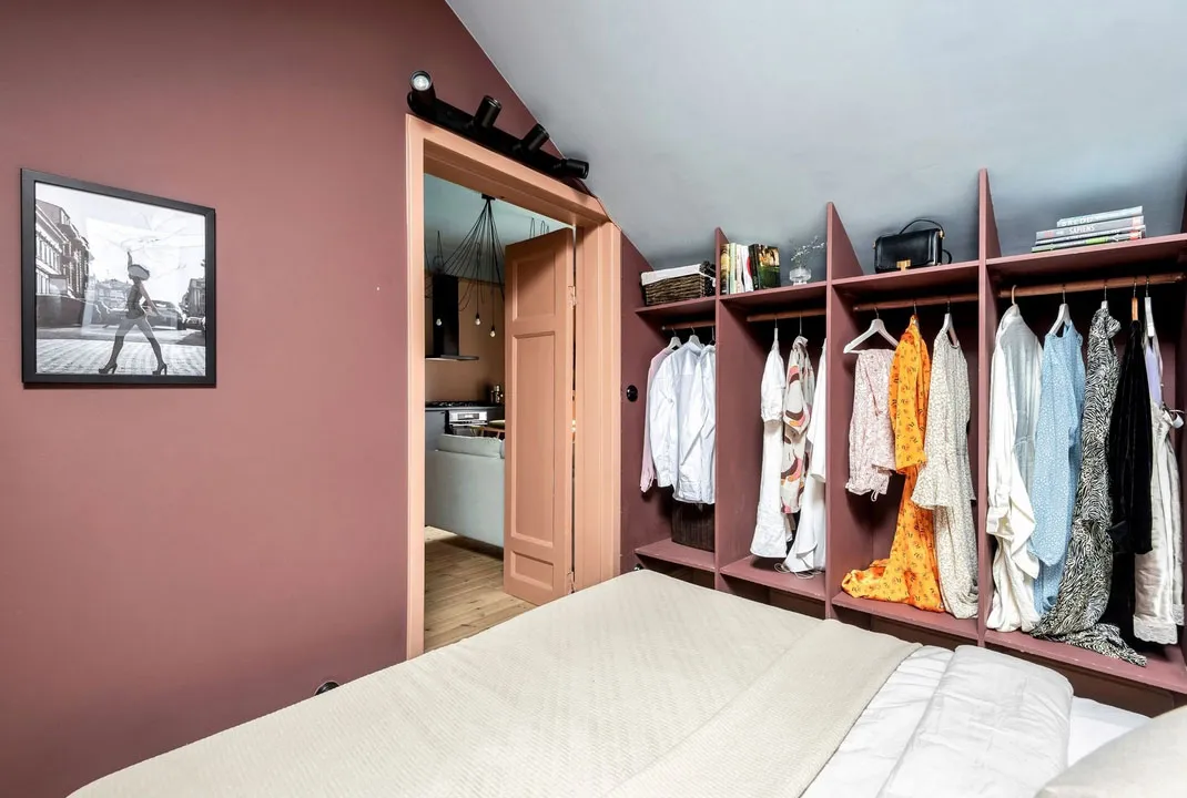 स्वीडन में स्थित एक असामान्य अपार्टमेंट के डिज़ाइन में दिलचस्प पेस्टल शेड
(“Interesting Pastel Tones in the Design of an Unusual Apartment in Sweden”) - Gallery image 10