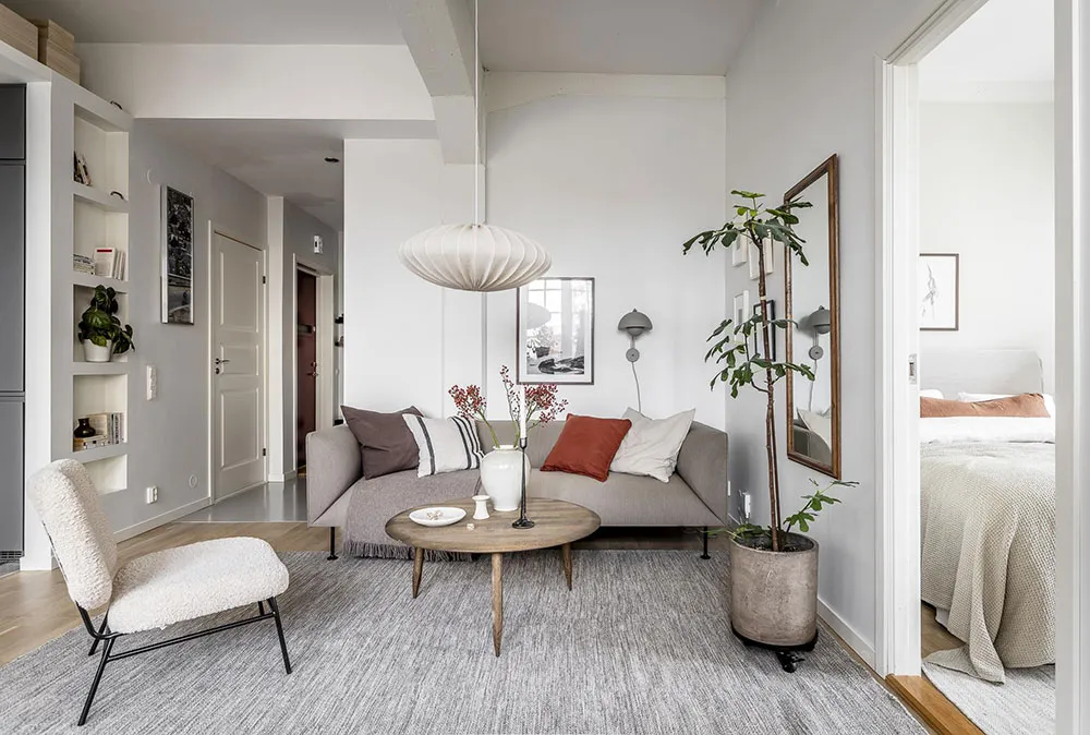 Світлий лофт у будівлі старої картонної фабрики в Гетеборзі (58 кв. м) - Gallery image 5