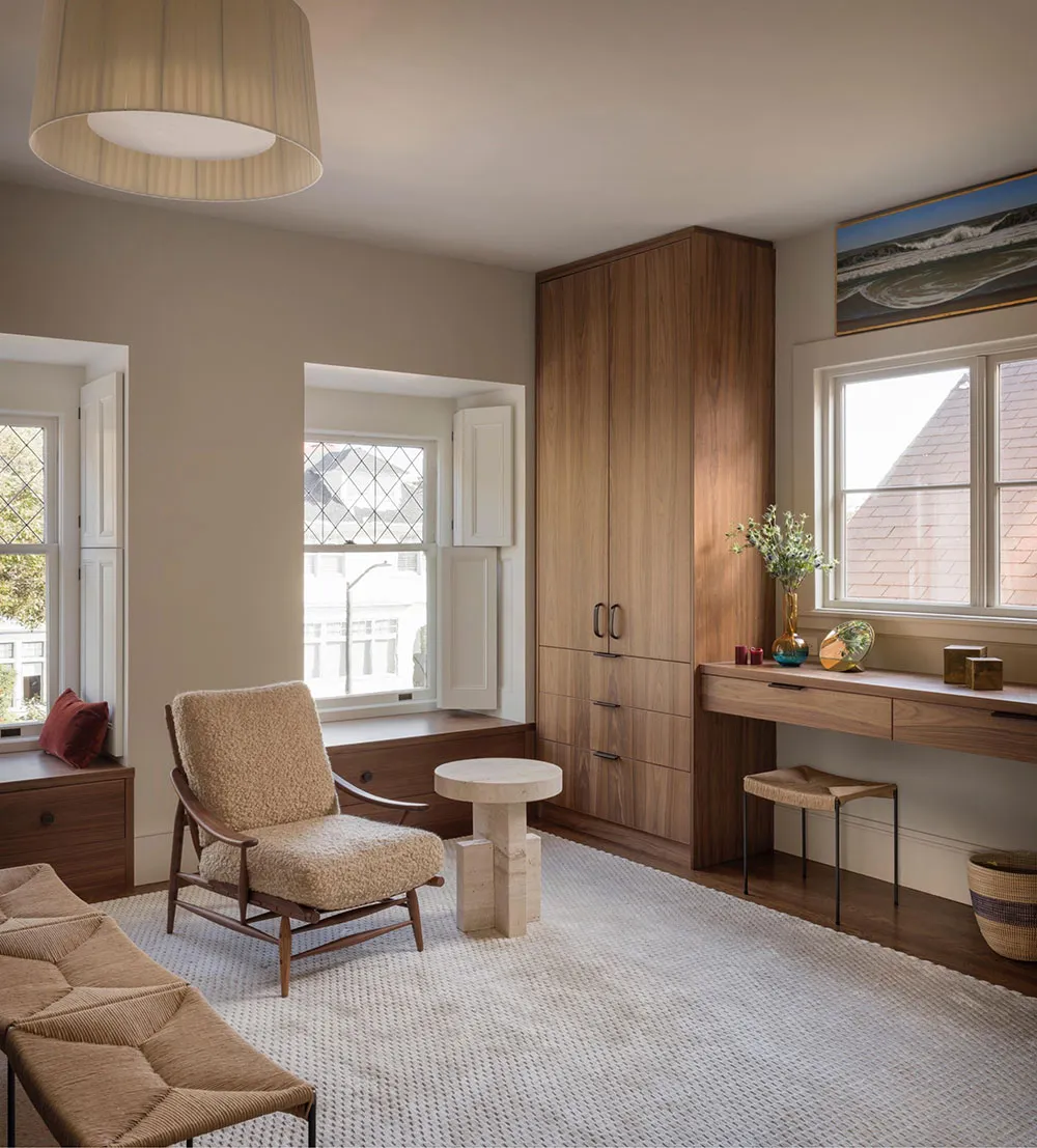 Przyjazne dzienny światło i ciekawy dekor w designie domu w San Francisco - 11