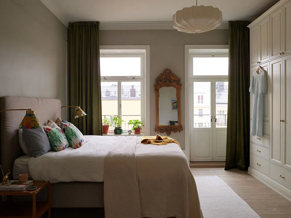 Красиві відтінки зеленого в дизайні затишної скандинавської квартири - Gallery image 15