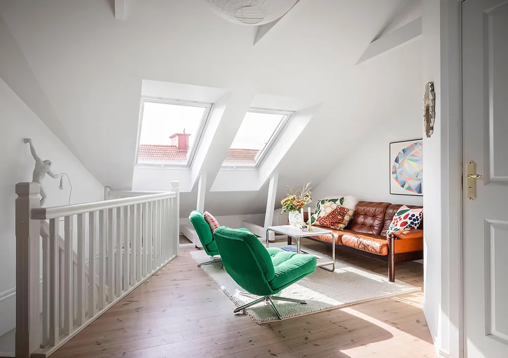 Bright two-story apartment with poster gallery in Gothenburg (83 m²) - Gallery image 27
