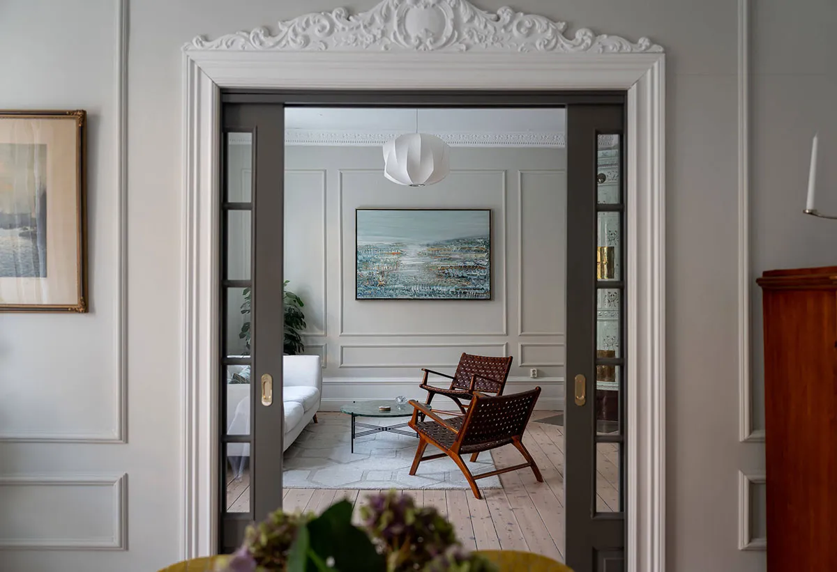 Beau décor classique dans le design d'une appartement à Stockholm (82 m²) - Gallery image 12