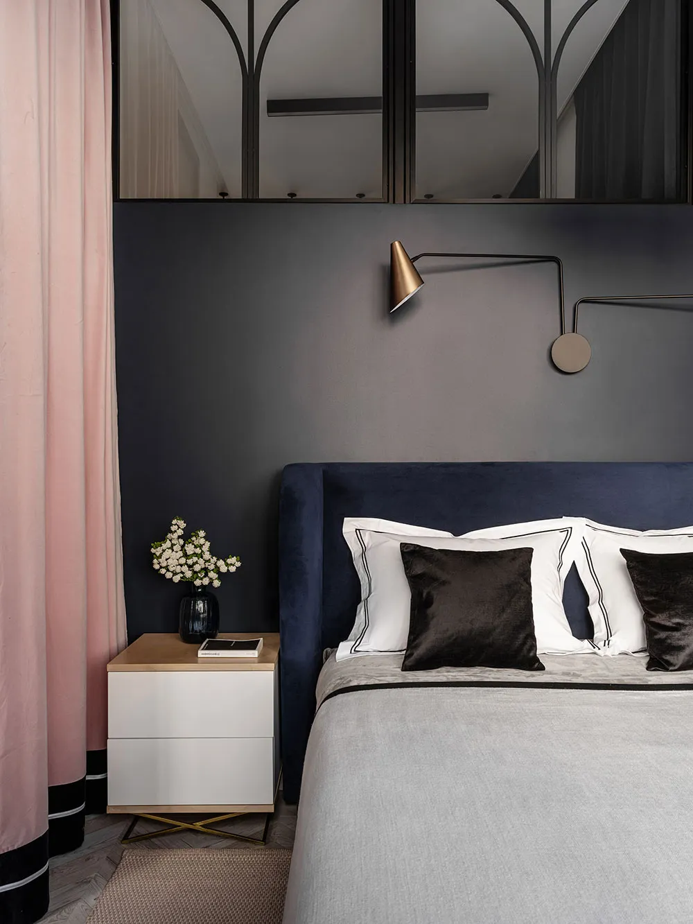 Originaler Design einer kleinen Mädchen-Wohnung mit Blick auf den Park in Moskau (44 qm) - Gallery image 3