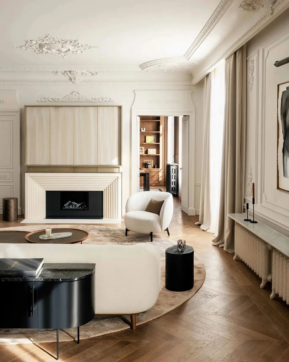 パリで見られる、エレガントでモダンなインテリアに個性が光っている - Gallery image 3