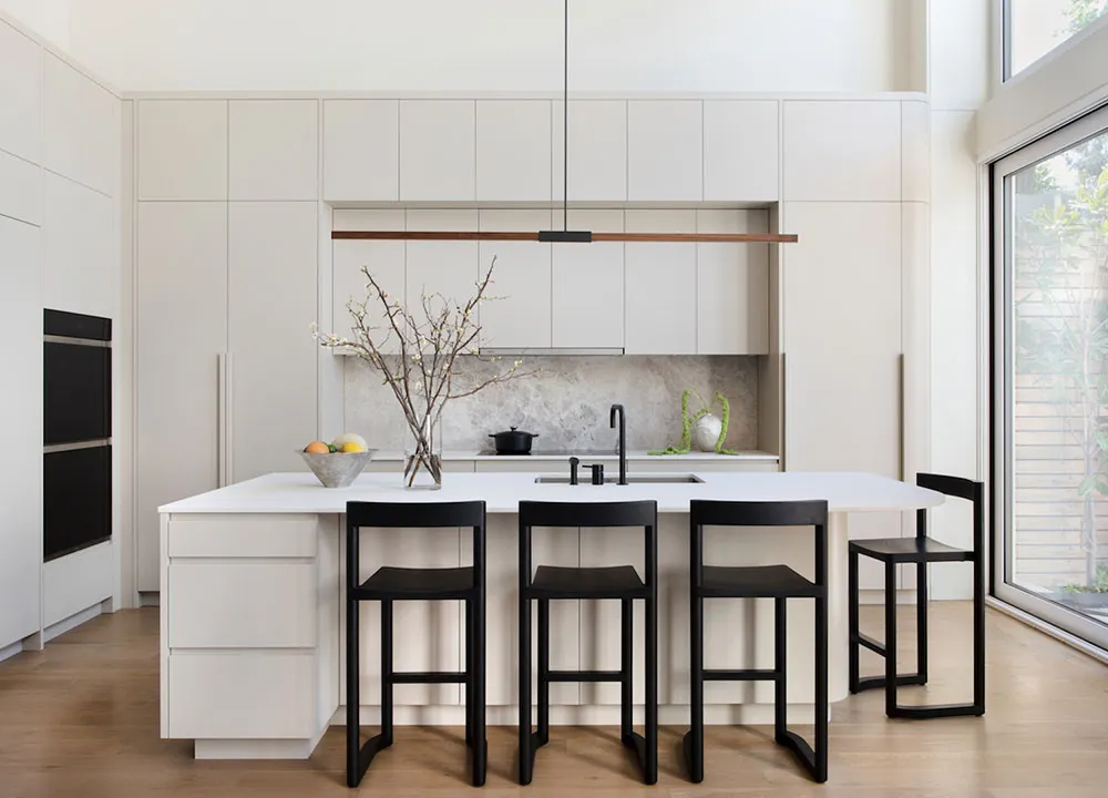 Peaceful and elegant modern interior of a townhouse in Brooklyn - Gallery image 4