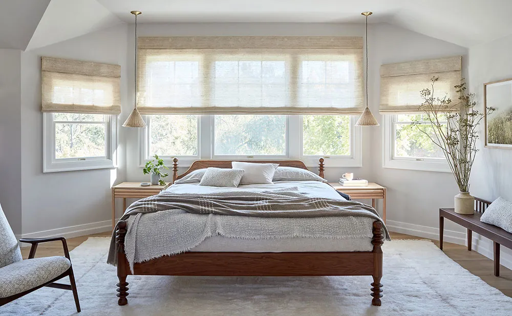 Eleganz natürlicher Materialien im Design eines Vorstadthaus in Kalifornien - Gallery image 22