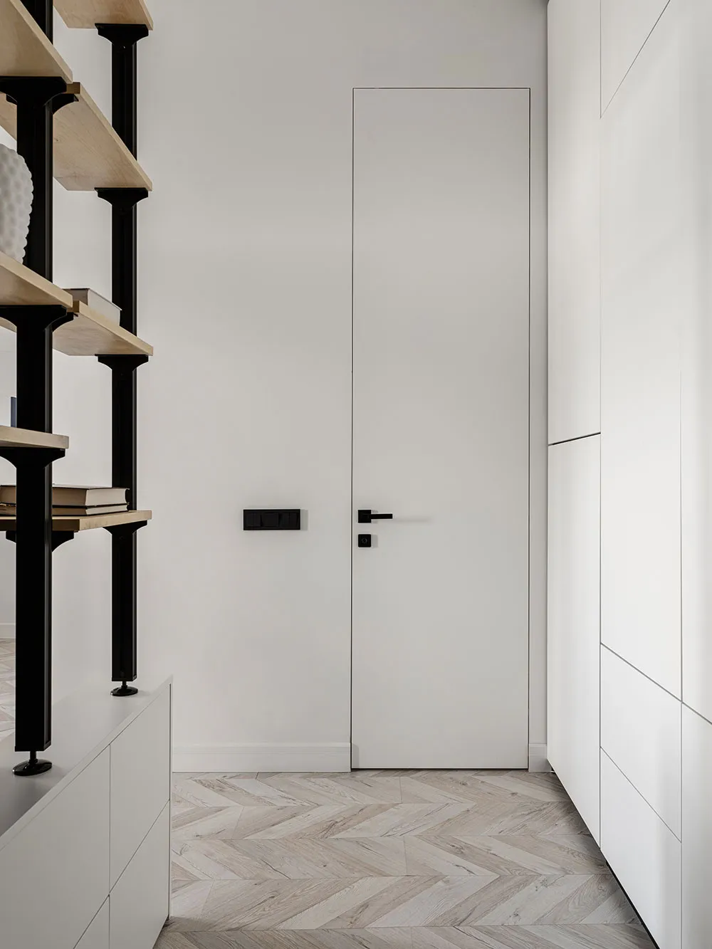 Originaler Design einer kleinen Mädchen-Wohnung mit Blick auf den Park in Moskau (44 qm) - Gallery image 13