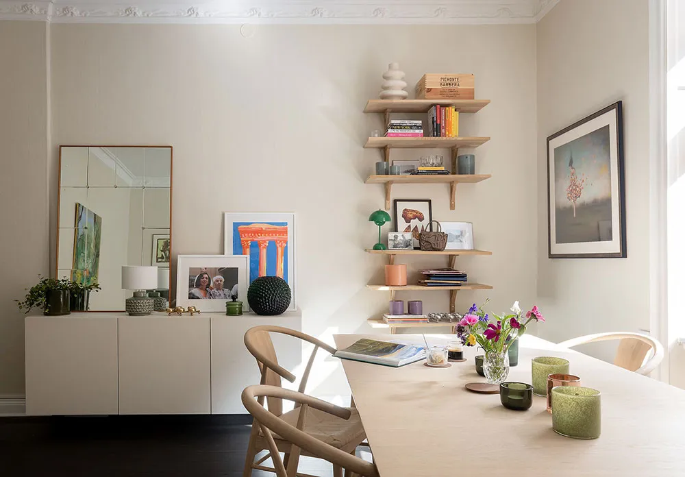 Schöne kleine Wohnung mit dunklem Boden in Stockholm (54 qm) - Gallery image 3