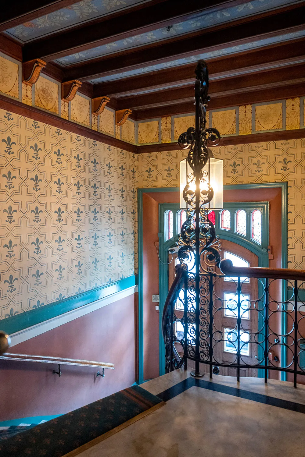 Blau- und hellgrüne Akzente: Fröhliche Wohnung in Stockholm (54 qm) - Gallery image 30