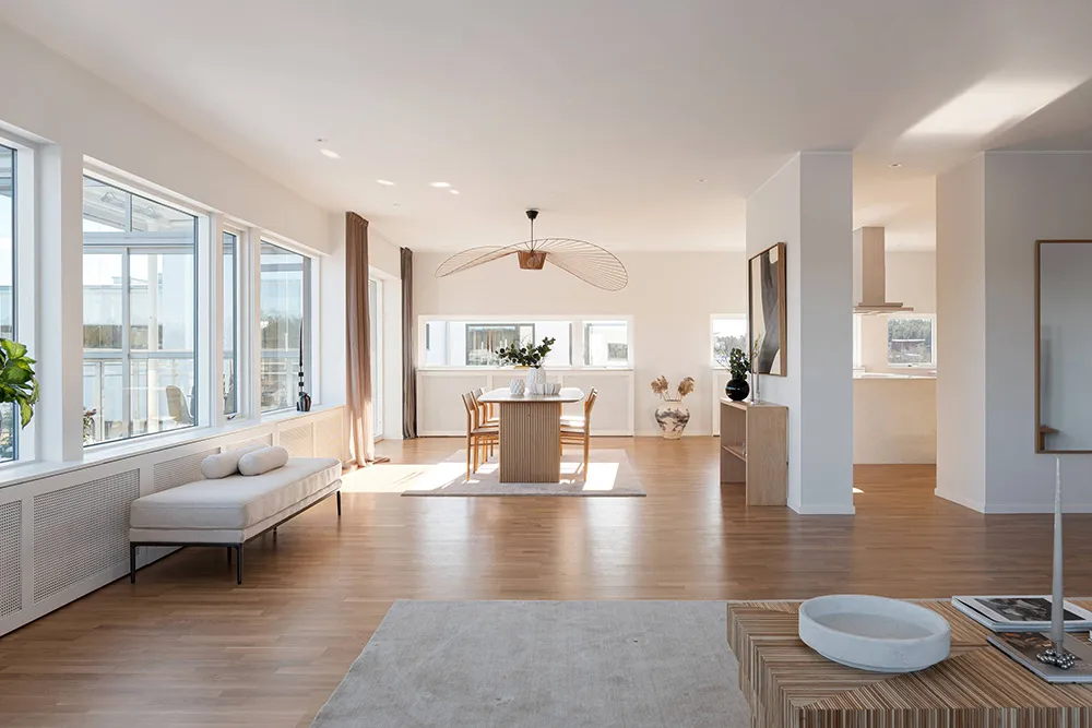 Spoglądając na morze z wysoka: penthouse na archipelagu w Stokholmie - Gallery image 8