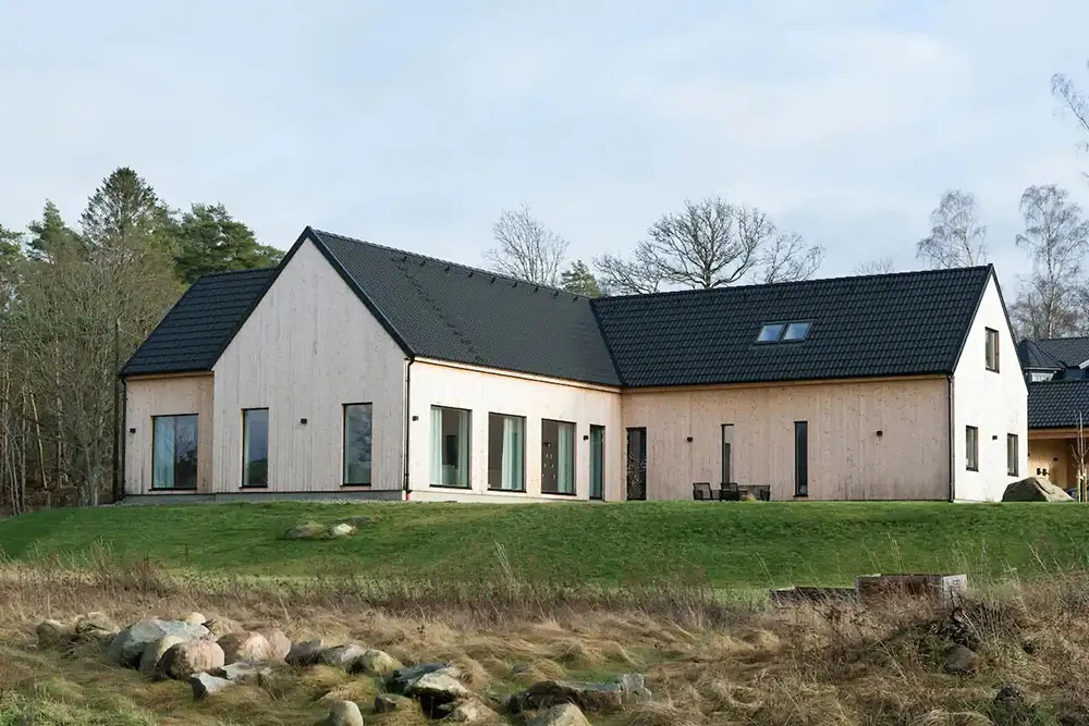 Casa de campo moderna en estilo granero en Suecia - Gallery image 2