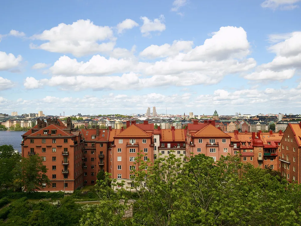 Appartement suédois avec chambres à coucher pastel et vues sur la baie (54 m²) - Gallery image 27