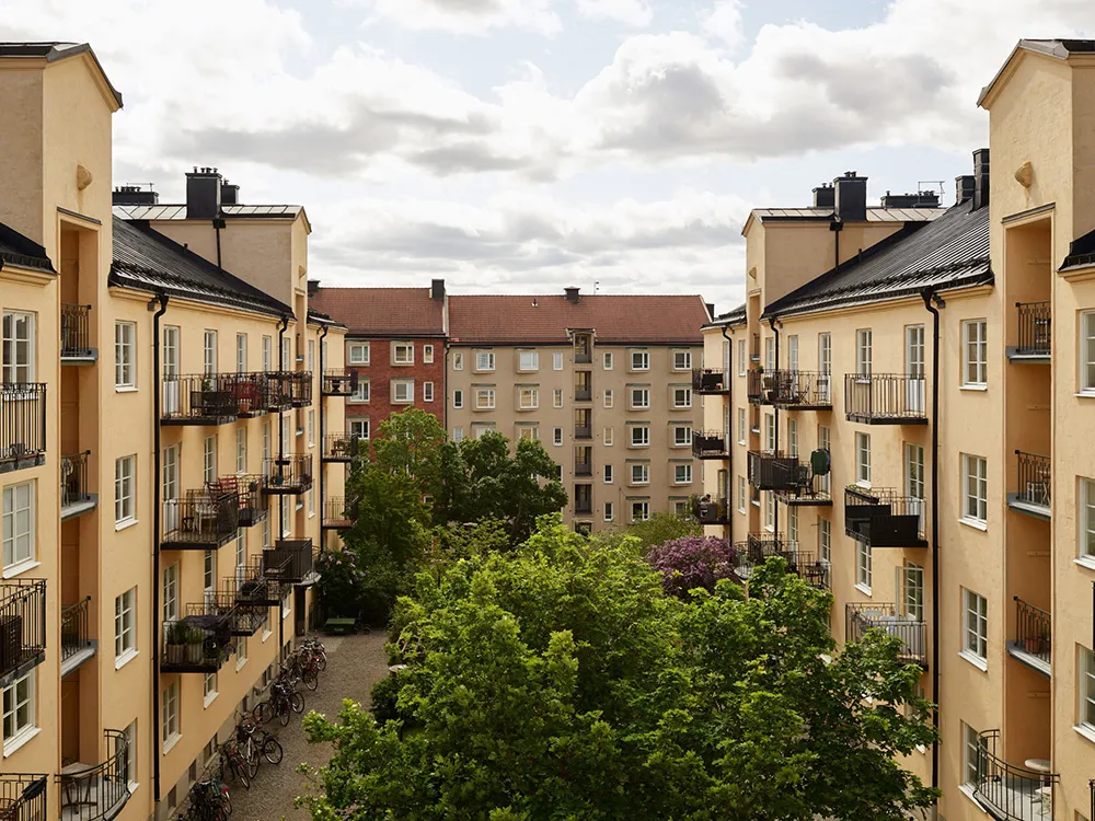 Appartement suédois avec chambres à coucher pastel et vues sur la baie (54 m²) - Gallery image 19