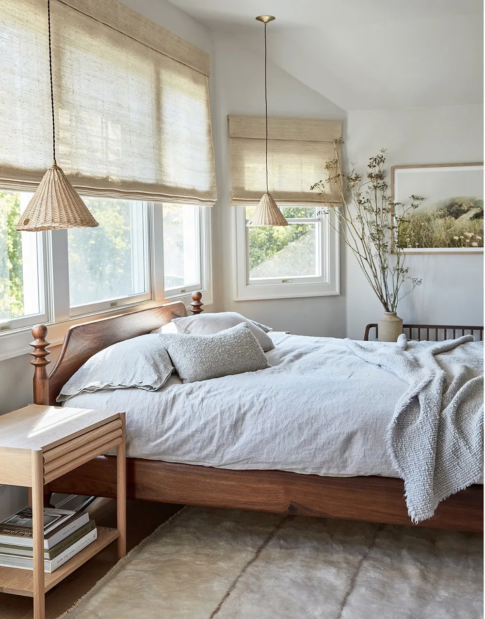 Eleganz natürlicher Materialien im Design eines Vorstadthaus in Kalifornien - Gallery image 21