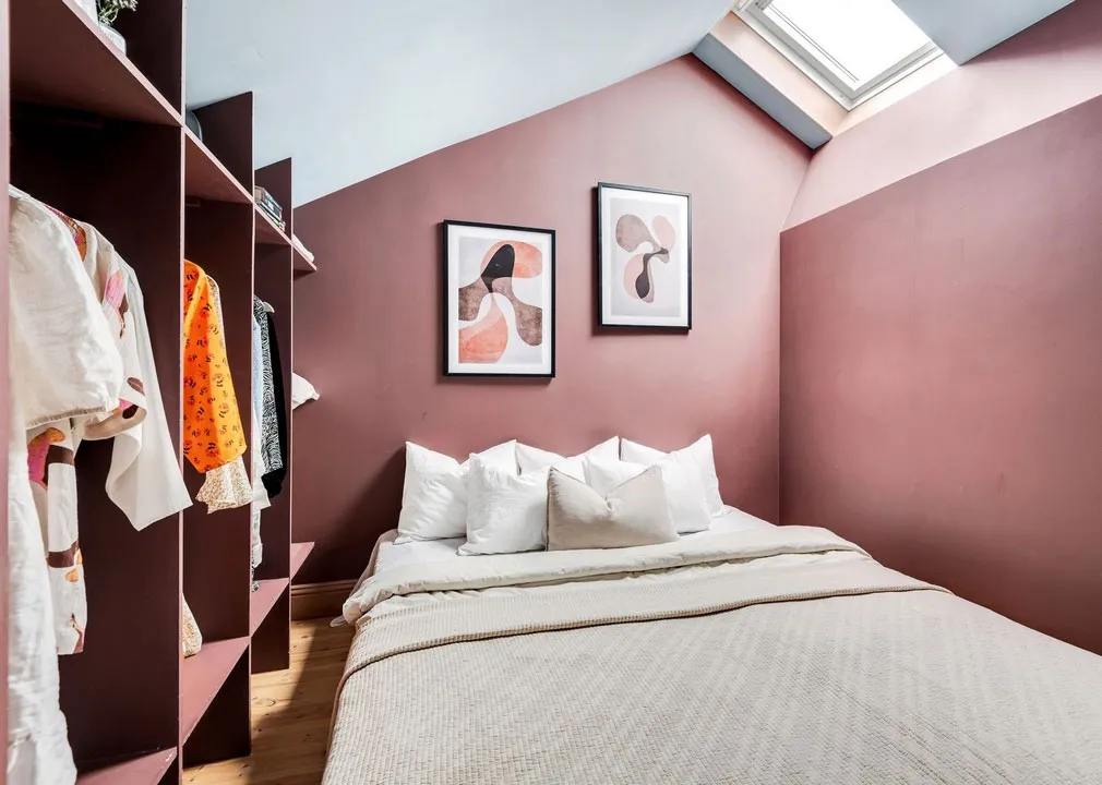 स्वीडन में स्थित एक असामान्य अपार्टमेंट के डिज़ाइन में दिलचस्प पेस्टल शेड
(“Interesting Pastel Tones in the Design of an Unusual Apartment in Sweden”) - Gallery image 9