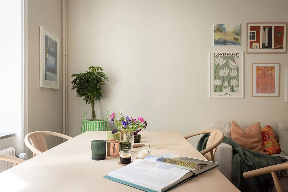 Schöne kleine Wohnung mit dunklem Boden in Stockholm (54 qm) - Gallery image 13