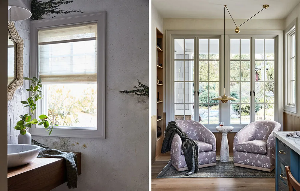 Eleganz natürlicher Materialien im Design eines Vorstadthaus in Kalifornien - Gallery image 14