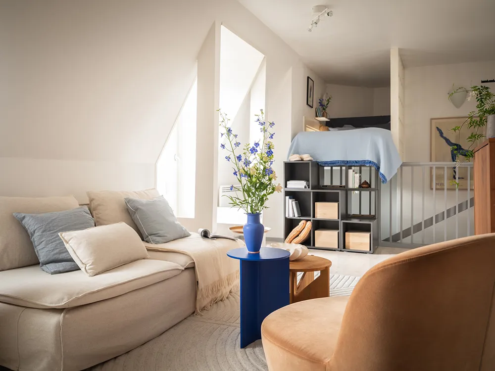 Helle kleine Wohnungsstudio im Obergeschoss (39 qm) - Gallery image 5