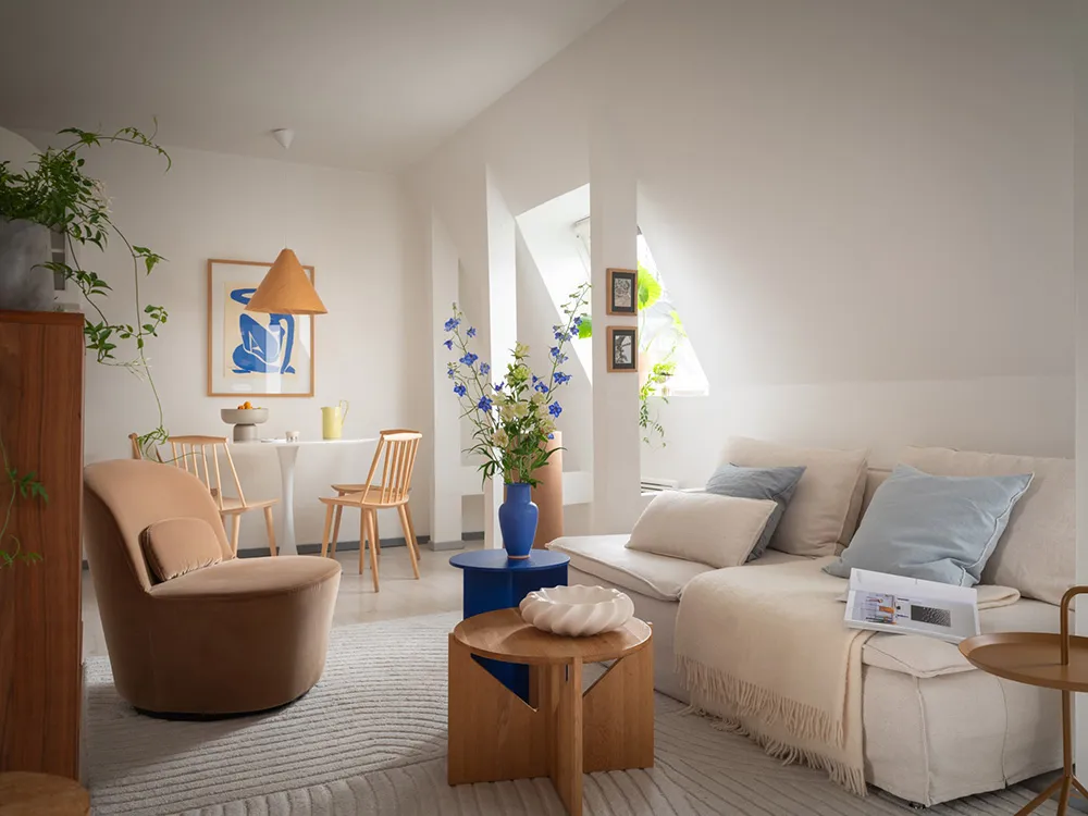 Helle kleine Wohnungsstudio im Obergeschoss (39 qm) - Gallery image 4