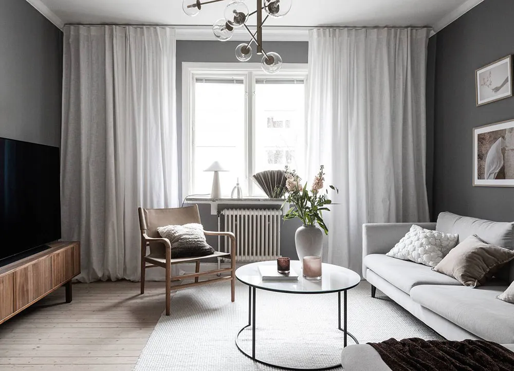 Для любителей серых стен: бюджетная квартира в Швеции (54 кв. м) - Gallery image 2