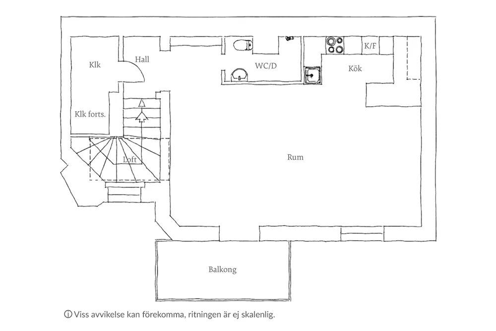Helle kleine Wohnungsstudio im Obergeschoss (39 qm) - Gallery image 18