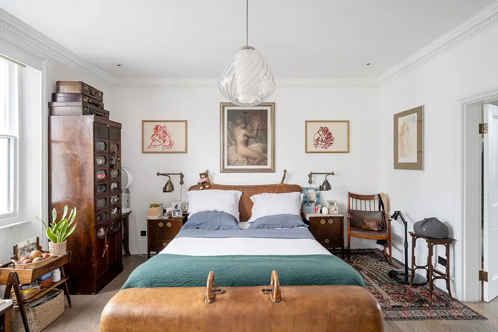 Белая квартира в Лондоне с декором, неподвластном времени - Gallery image 11