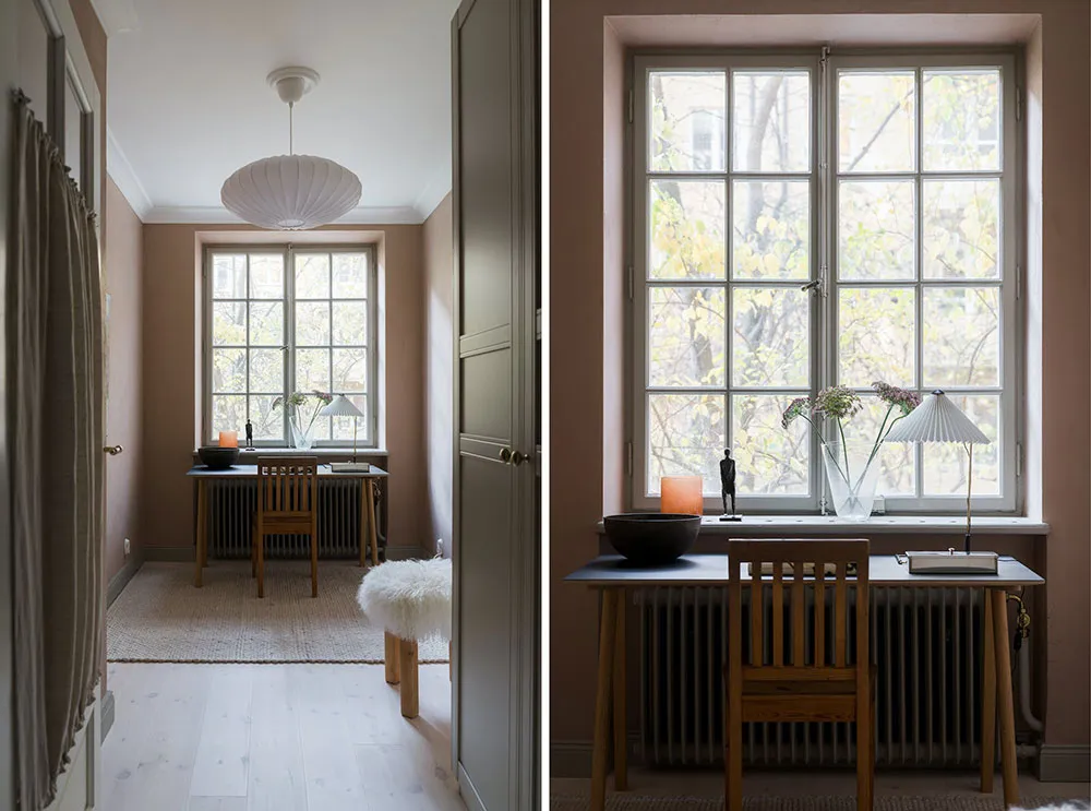 Schöner monochromer Interior in zwei Ebenen in Stockholm - 27