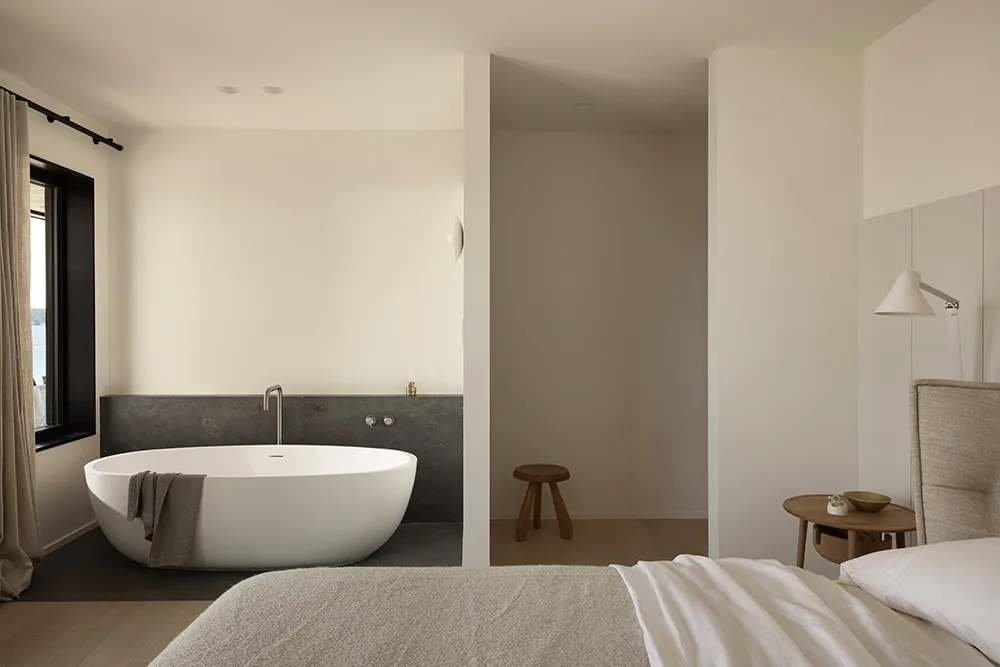 Diseño relajante de interior en la costa del océano en California - Gallery image 13