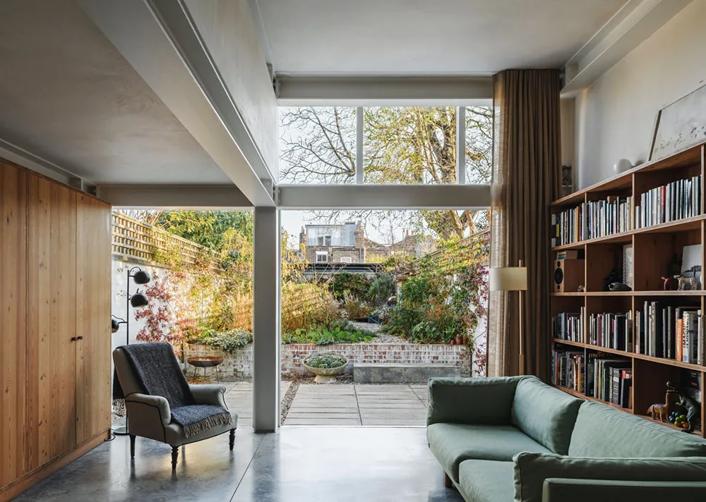 Noten des Moderne-Stils im Design eines viktorianischen Hauses des Fotografen in London - Gallery image 7