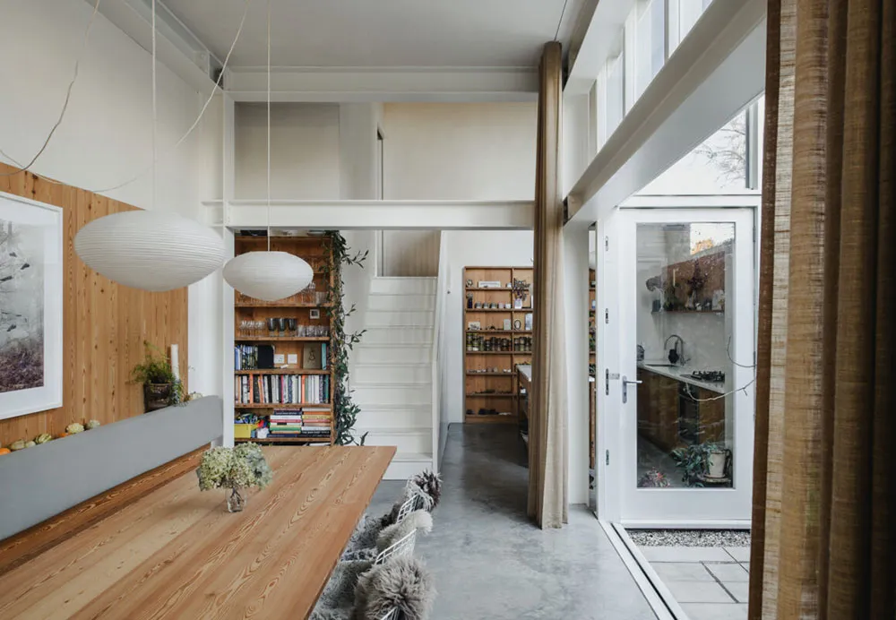 Noten des Moderne-Stils im Design eines viktorianischen Hauses des Fotografen in London - Gallery image 2