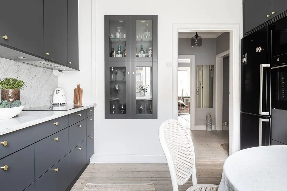 Для любителей серых стен: бюджетная квартира в Швеции (54 кв. м) - Gallery image 5