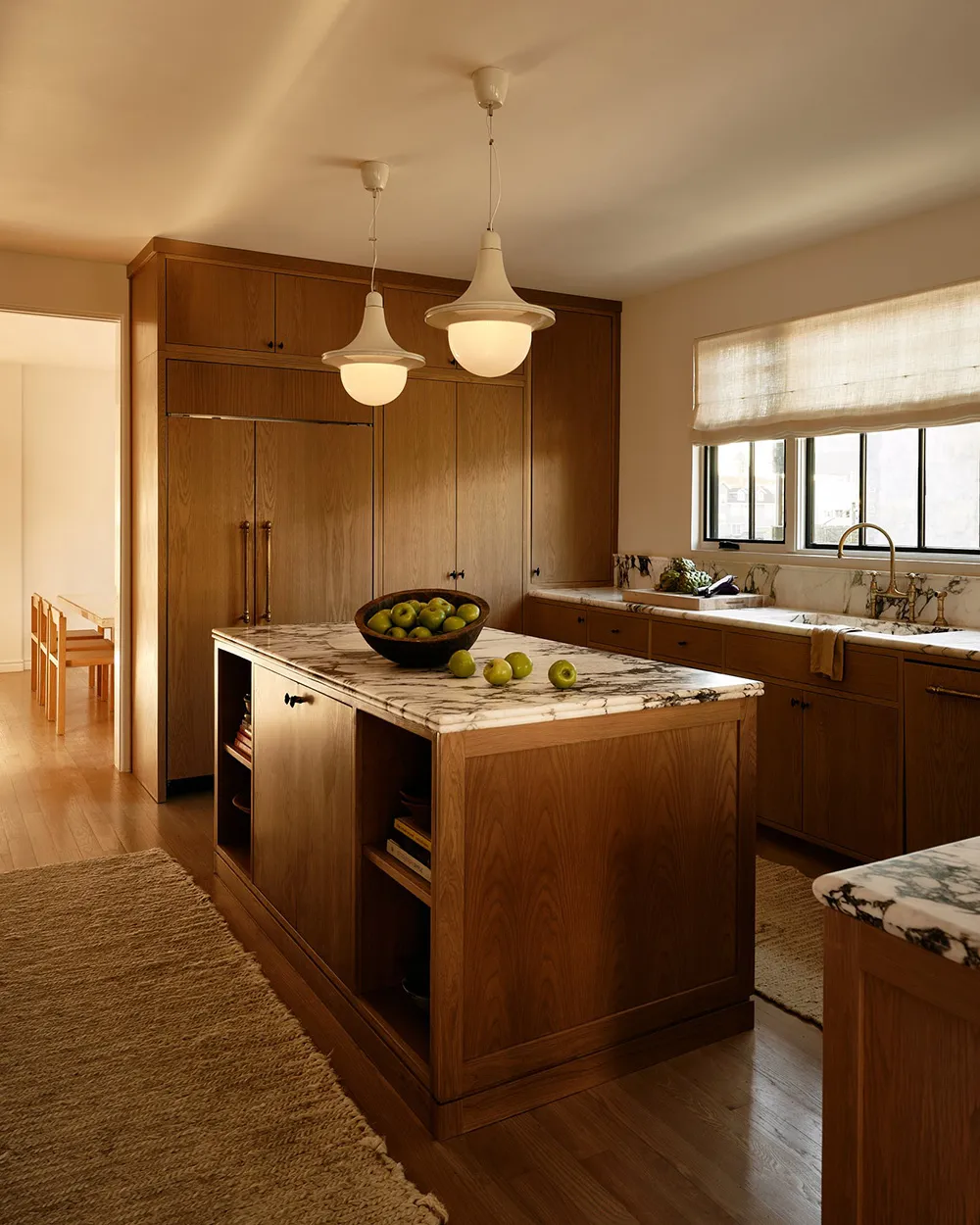 Warm modernes Design und Blick auf die Bucht: Haus in Los Angeles - Gallery image 6