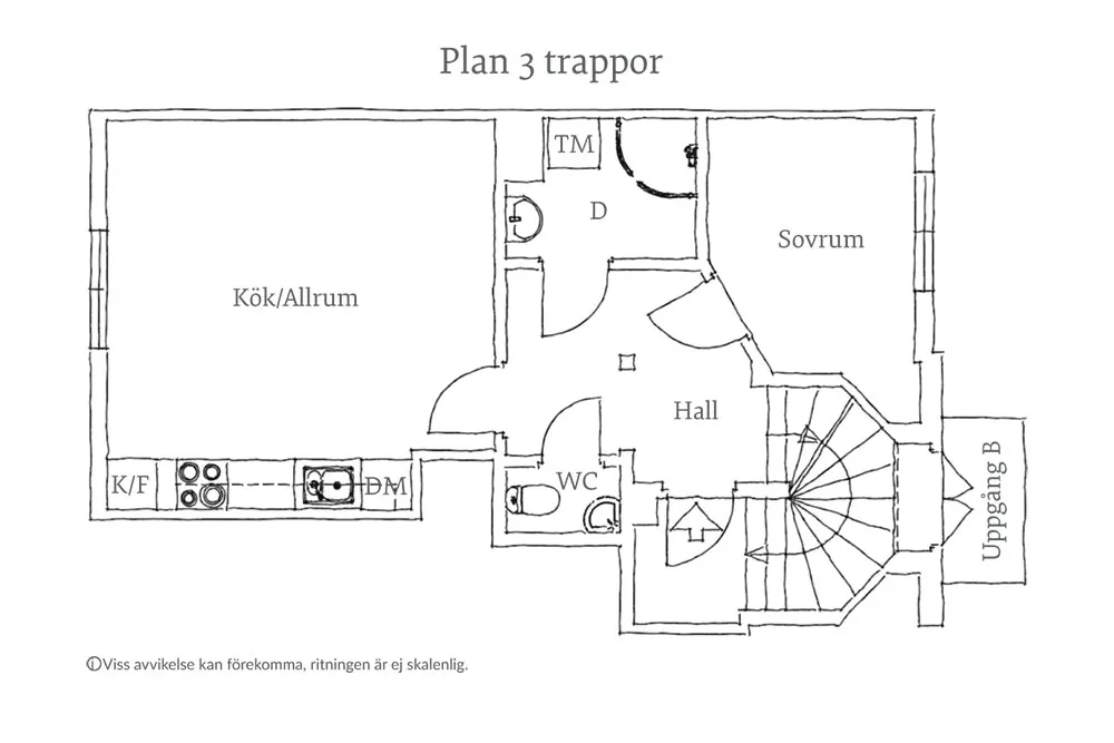 Светлая скандинавская квартира с эффектной мансардой (69 кв. м) - Gallery image 28