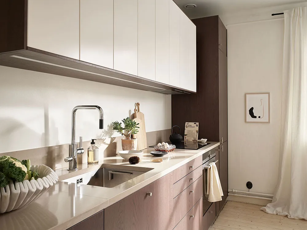 Светлая скандинавская квартира с эффектной мансардой (69 кв. м) - Gallery image 13